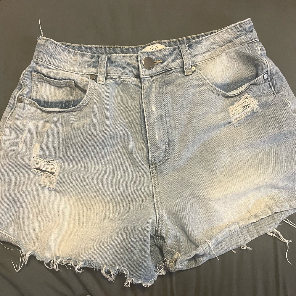 Cotton on Distressed Denim Shorts